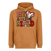 Meerkat my heart is on that field baseball Heavyweight Hoodie - Jasminsmagicworld