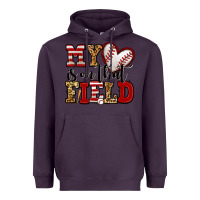 Plum my heart is on that field baseball Heavyweight Hoodie - Jasminsmagicworld