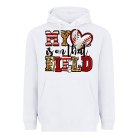 White my heart is on that field baseball Heavyweight Hoodie - Jasminsmagicworld