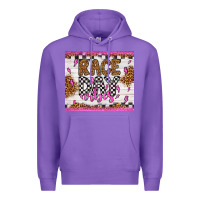 Purple race day vibes Premium Hoodie - Artiststas