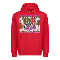 Red race day vibes Premium Hoodie - Artiststas