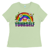 Matcha Be Yourself Pride Lgbtq Ladies Tee - BundleAndBundleShop