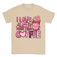 Mushroom i love you more than coffee valentines day Classic Tee - OliviaCreatesArt