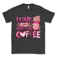 Smoke i love you more than coffee valentines day Classic Tee - OliviaCreatesArt