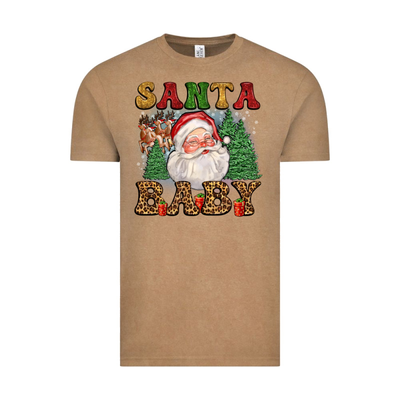 Santa Baby Vintage Tee by FaDigitalArtStudio | Teevron