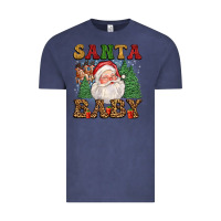 Vintage Denim santa baby Vintage Tee - FaDigitalArtStudio