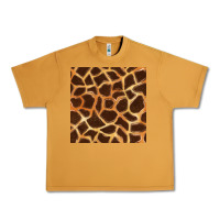 Peanut Butter giraffe seamless pattern Urban Heavy Tee - BundleAndBundleShop