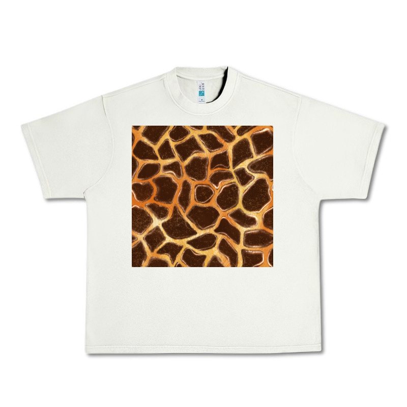 Giraffe Seamless Pattern Urban Heavy Tee by BundleAndBundleShop | Teevron
