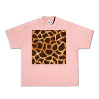 Salmon giraffe seamless pattern Urban Heavy Tee - BundleAndBundleShop