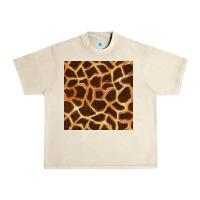 Sandshell giraffe seamless pattern Urban Heavy Tee - BundleAndBundleShop