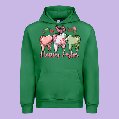 Happy Easter Dental Urban Hoodie Designed By Ranaportraitstore