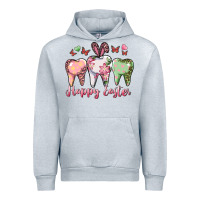 Heather Grey happy easter dental Urban Hoodie - RanaPortraitStore