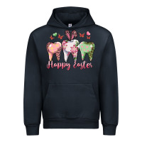 Navy happy easter dental Urban Hoodie - RanaPortraitStore