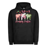 Pigment Black happy easter dental Urban Hoodie - RanaPortraitStore