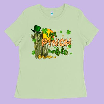 Un Pinch Able Ladies Tee Designed By Fadigitalartstudio