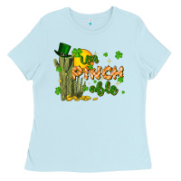 Baby Blue un pinch able Ladies Tee - FaDigitalArtStudio