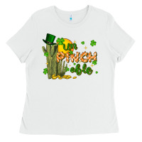 White un pinch able Ladies Tee - FaDigitalArtStudio