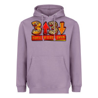 Lavender three up three down softball Heavyweight Hoodie - Jasminsmagicworld