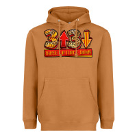 Meerkat three up three down softball Heavyweight Hoodie - Jasminsmagicworld