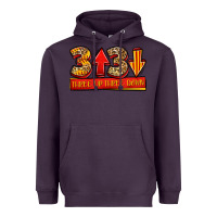 Plum three up three down softball Heavyweight Hoodie - Jasminsmagicworld