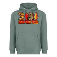 Sage three up three down softball Heavyweight Hoodie - Jasminsmagicworld