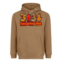 Toasted Coconut three up three down softball Heavyweight Hoodie - Jasminsmagicworld