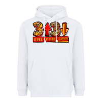 White three up three down softball Heavyweight Hoodie - Jasminsmagicworld