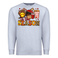 Heather Grey tis the season softball Premium Sweatshirt - Jasminsmagicworld