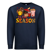 Navy tis the season softball Premium Sweatshirt - Jasminsmagicworld