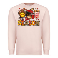 Pale Pink tis the season softball Premium Sweatshirt - Jasminsmagicworld