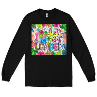 Black Lets Get Loaded Long Sleeve Tee - CowhideDigitalArt