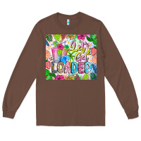 Chestnut Lets Get Loaded Long Sleeve Tee - CowhideDigitalArt