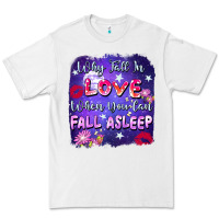 White Why fall in love when you can fall asleep Premium Tee - FaDigitalArtStudio