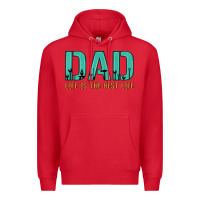 Red dad life is the best life Premium Hoodie - Artiststas