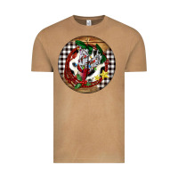 Vintage Camel Cowgirl Boots Vintage Tee - FaDigitalArtStudio