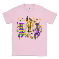 Bubblegum Pink mardi gras craw fish olivia Classic Tee - OliviaCreatesArt