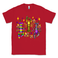 Red mardi gras craw fish olivia Classic Tee - OliviaCreatesArt
