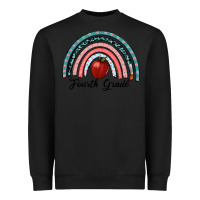 Black fourth grade rainbow Heavyweight Sweatshirt - RanaPortraitStore