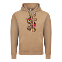 Vintage Coffee merry christmas skeleton hand Vintage Hoodie - CowhideDigitalArt