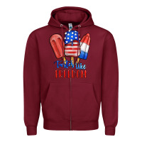 Burgundy tastes like freedom Zipper Hoodie - JahusDesignShop