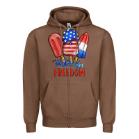 Chestnut tastes like freedom Zipper Hoodie - JahusDesignShop