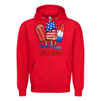 Red tastes like freedom Zipper Hoodie - JahusDesignShop