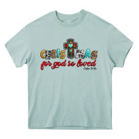 Arona christmas for god so loved john 3 16 Heavy Core Tee - Jasminsmagicworld