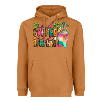 Meerkat iced coffee and sunshine summer Heavyweight Hoodie - Jasminsmagicworld