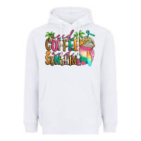 White iced coffee and sunshine summer Heavyweight Hoodie - Jasminsmagicworld