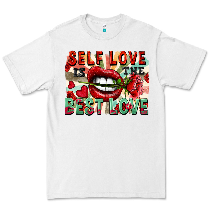 Self Love Is The Best Love Premium Tee by FaDigitalArtStudio | Teevron