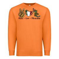 Carrot Peace Love Mexicana Premium Sweatshirt - RanaPortraitStore