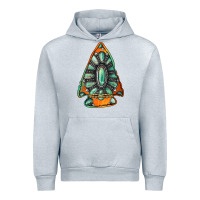 Heather Grey gemstone arrowhead Urban Hoodie - Jasminsmagicworld