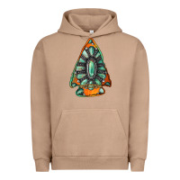 Pigment Burro gemstone arrowhead Urban Hoodie - Jasminsmagicworld