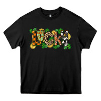 Black Western lucky St. Patrick's Day Heavy Core Tee - CowGirlArtShop